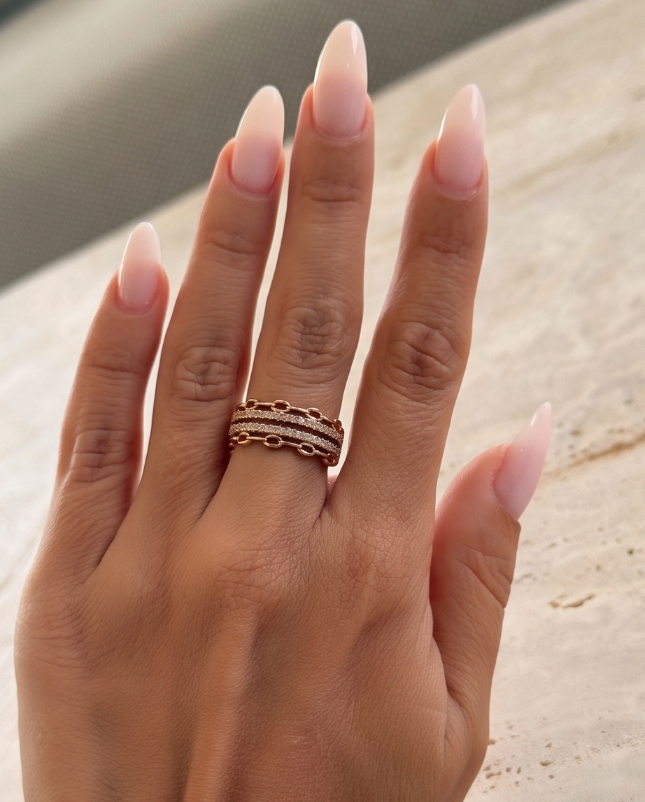 Bague Chaîne
