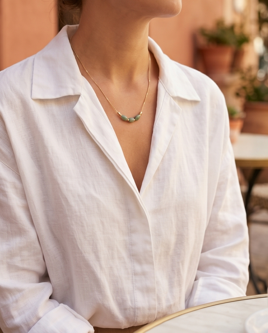 Lagon (collier+ bracelet)