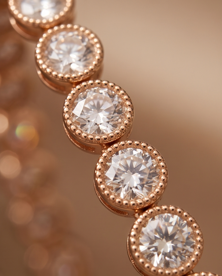 Rivière Pinky Rose gold