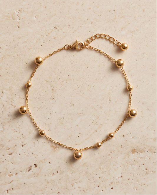 Chaîne de cheville Perles