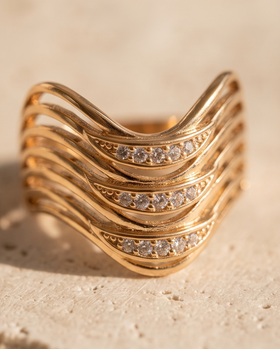 Bague Ondine