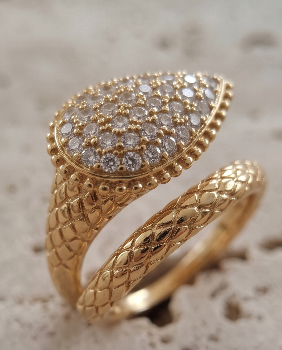 Bague Serpentine